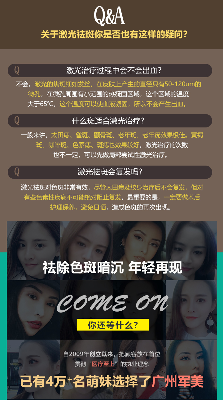 激光祛斑的一般价格