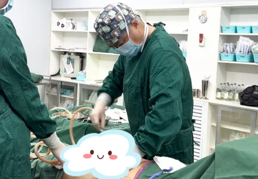 大腿吸脂手术过程