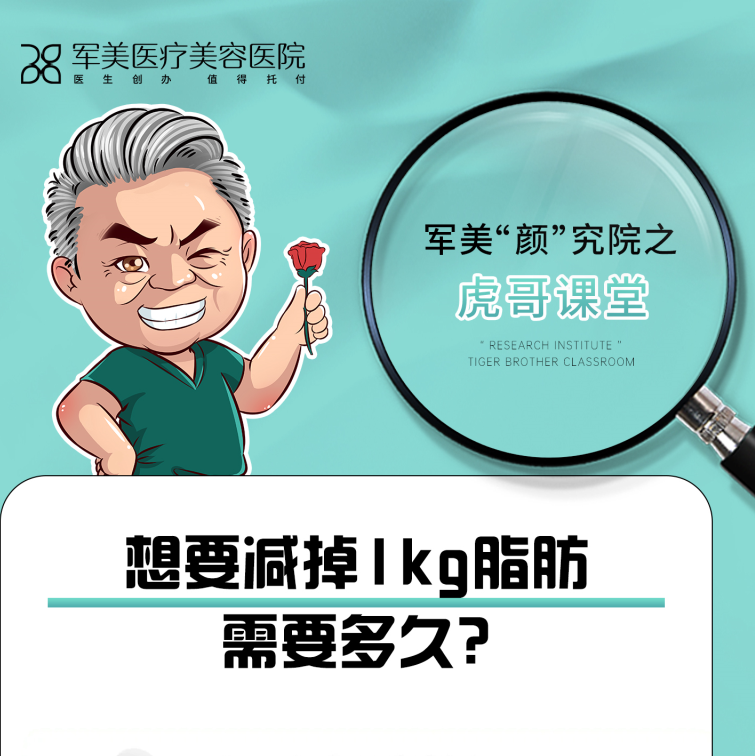 想要减掉1公斤脂肪需要多久?