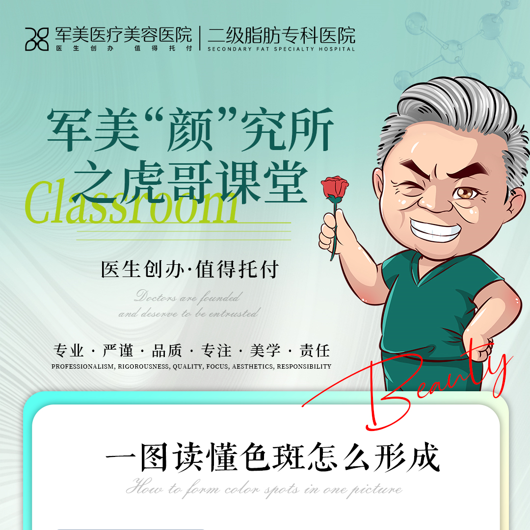 什么是色斑?一图读懂色斑是什么原因引起的？