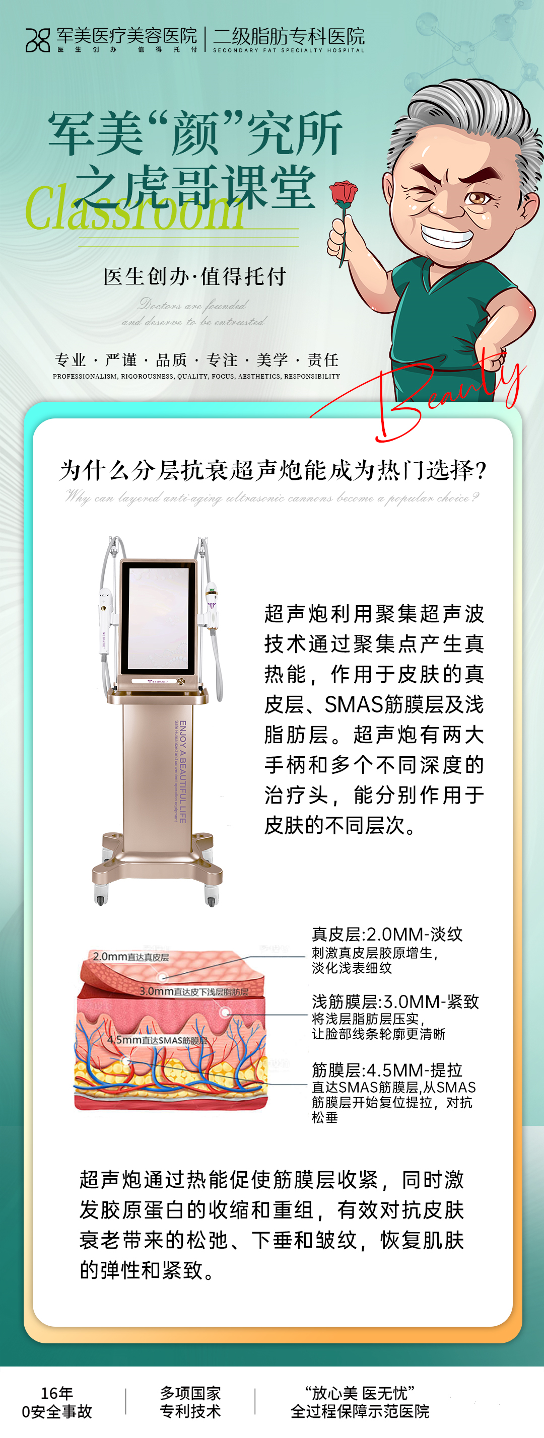 超声炮的功效和作用