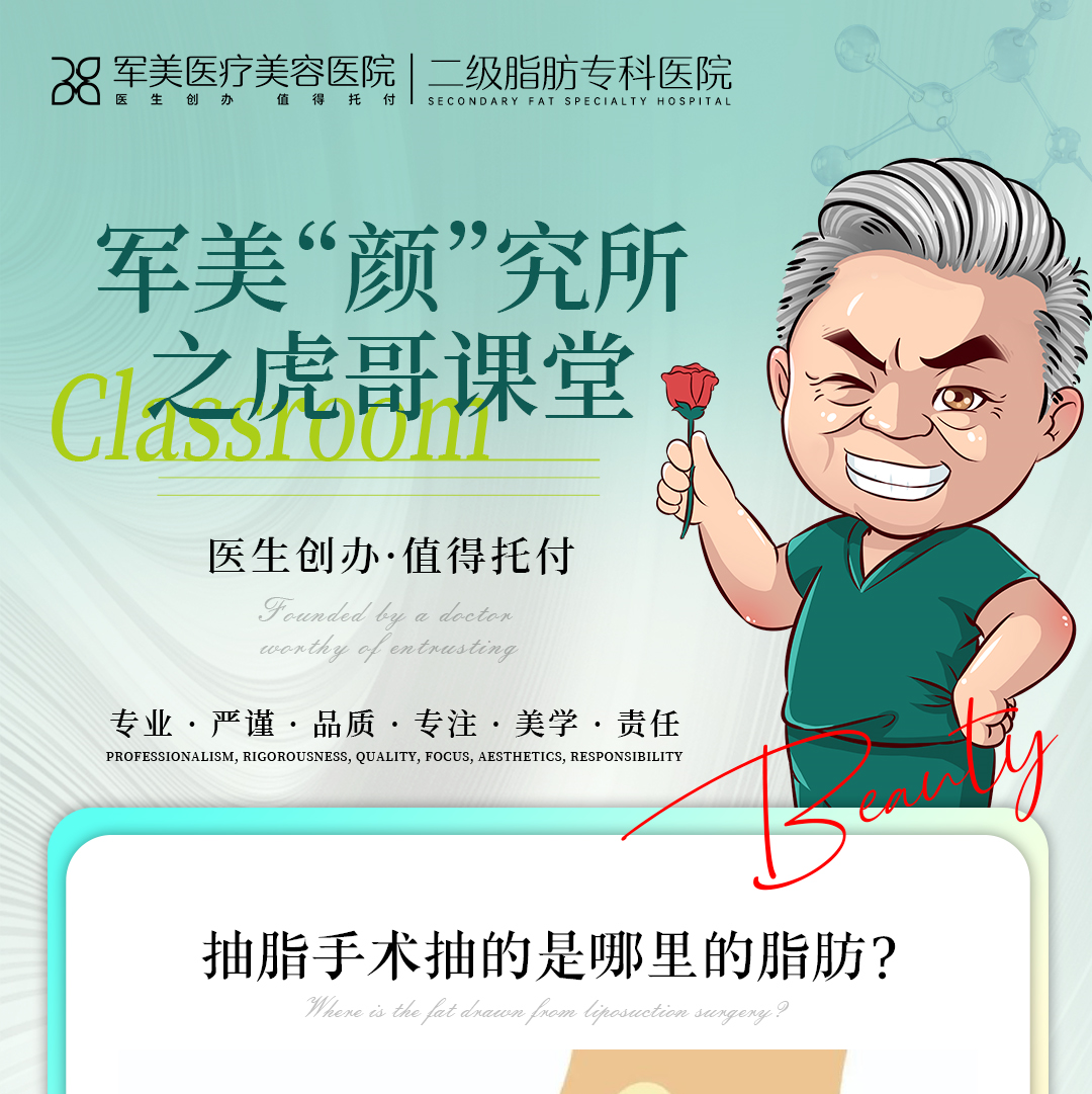 关于吸脂塑身的那些事！抽脂抽的是哪里的脂肪？