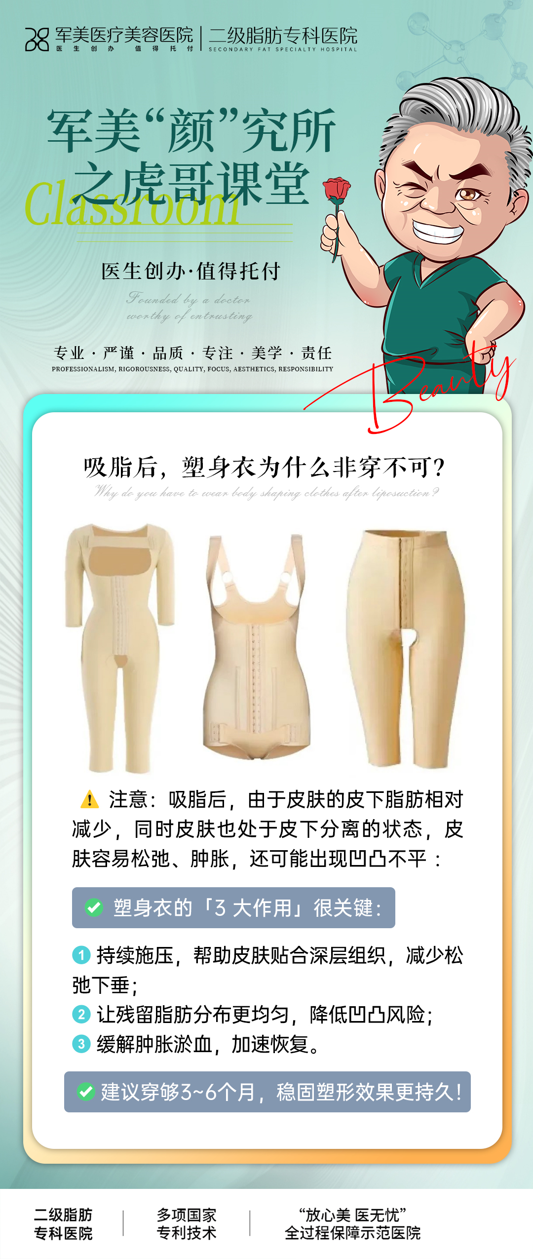 吸脂术后塑身衣要穿多久