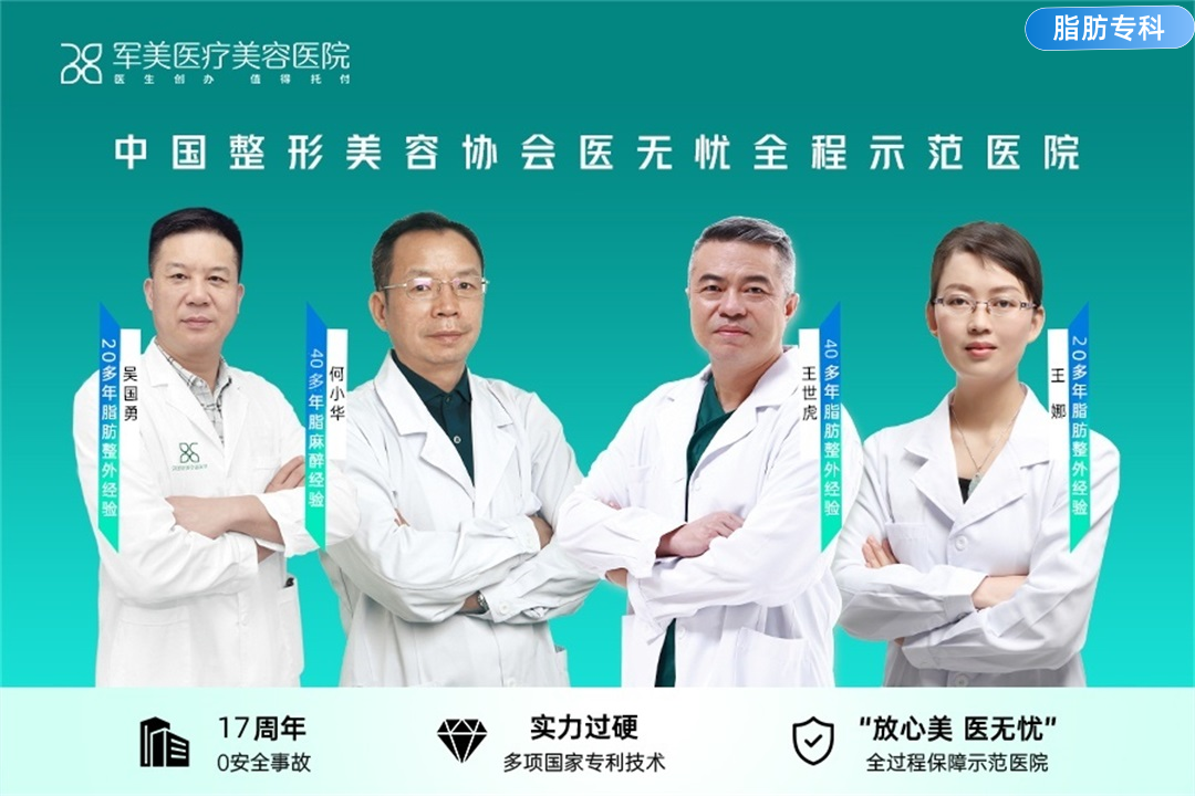 广州军美脂肪专科医院医生团队照片